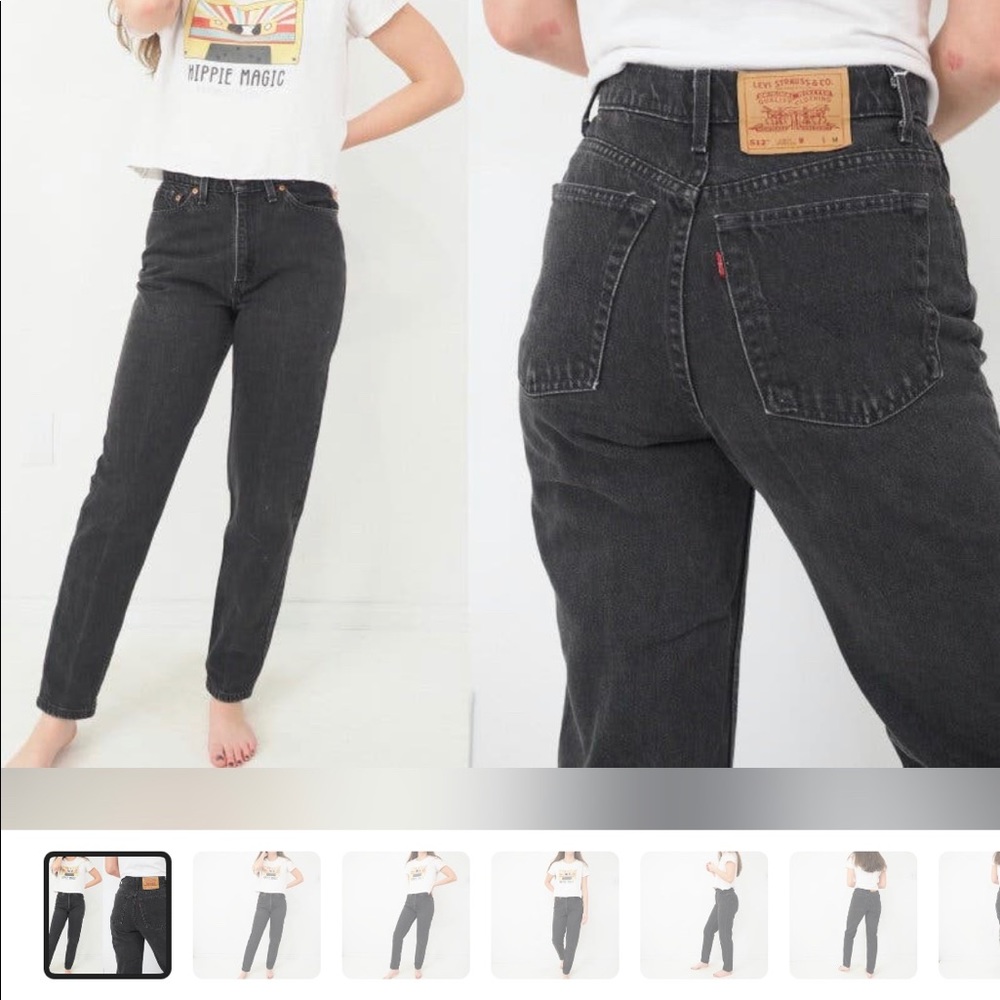 Vintage black Levi’s 512